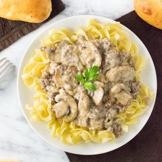 Ground Beef Stroganoff recipe