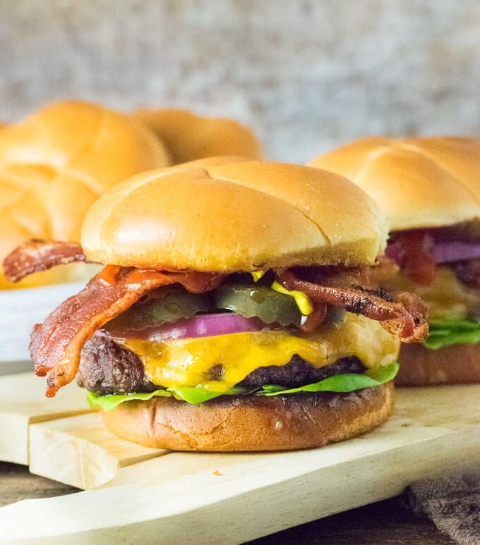 How to Make the BEST Bacon Cheeseburgers - Fox Valley Foodie