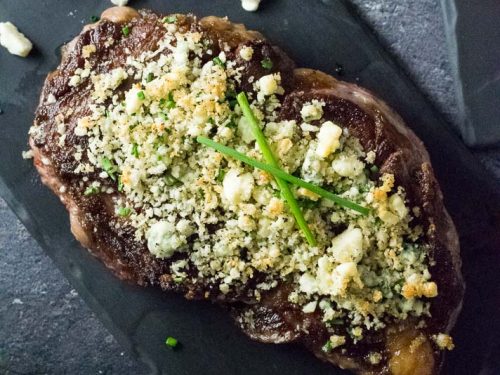 princess polly baby blue dress Paprika Rubbed Steak with Brandy Blue Cheese Sauce main image 1
