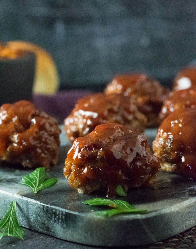 Crock Pot BBQ Meatballs