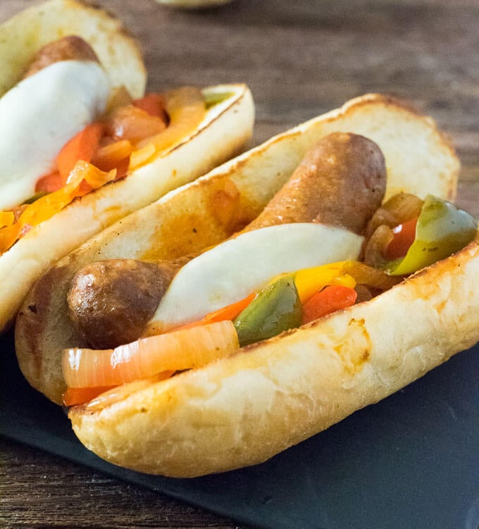 Slow Cooker Sausage and Peppers recipe