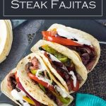 Grilled Steak Fajitas recipe #texmex #mexican #beef #steak #grilled #grilling #cookout