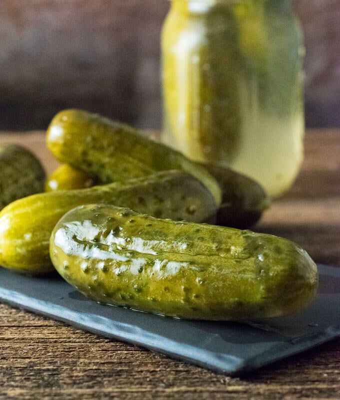 Half Sour Pickles - Fox Valley Foodie