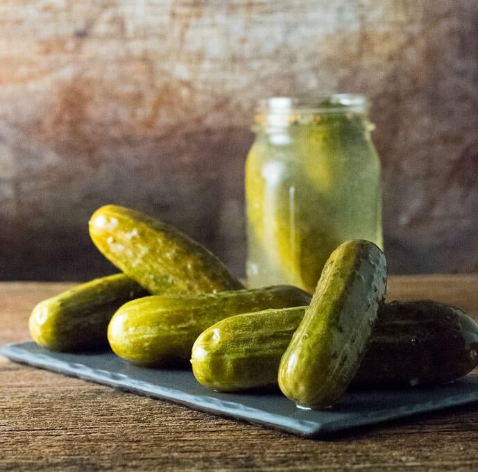 Half Sour Pickles