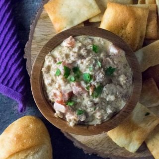 Rotel Sausage Dip