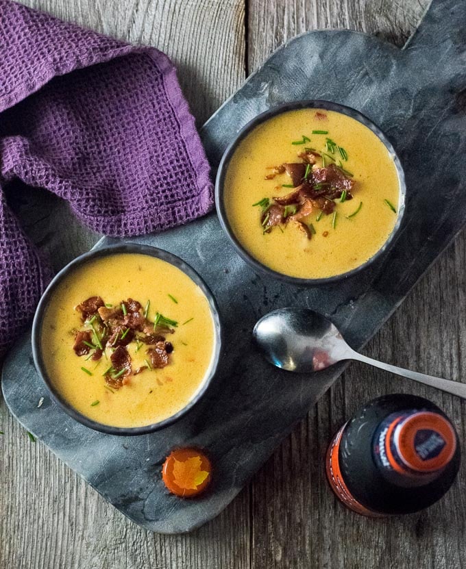 Wisconsin Beer Cheese Soup.