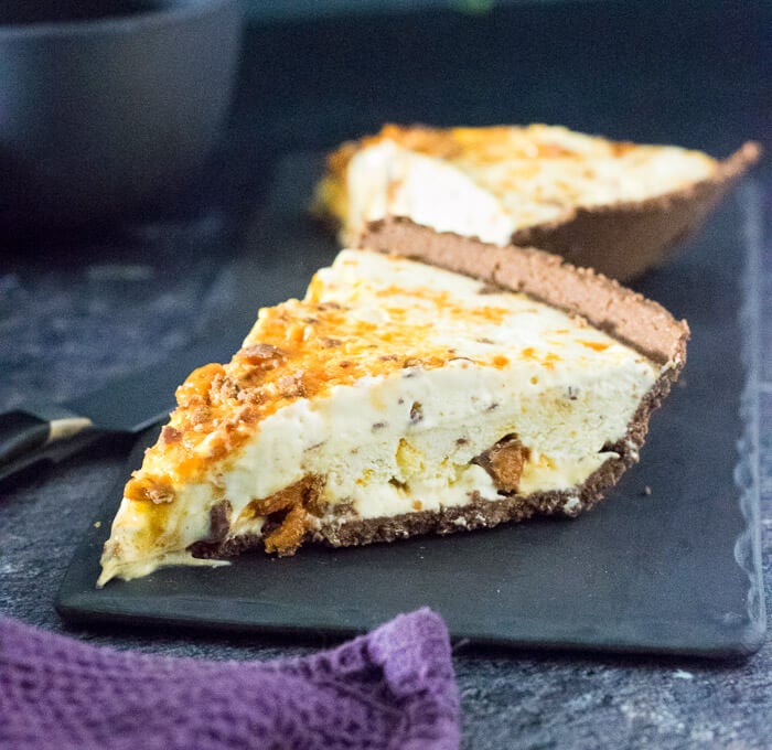 Butterfinger Pie.