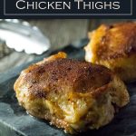 Slow Cooker Chicken Thighs Bone In recipe #chicken #slowcooker #crockpot #easy #thighs