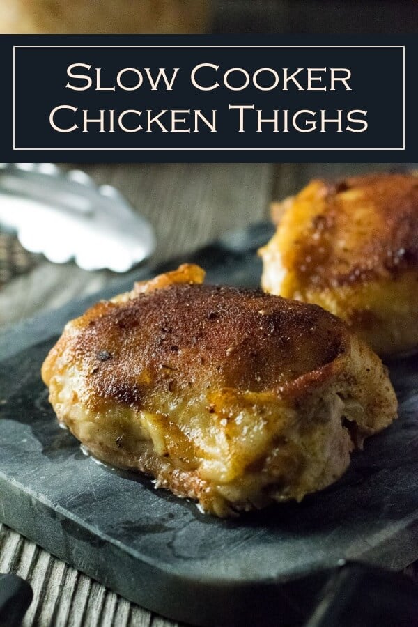 Slow Cooker Chicken Thighs (BoneIn) Fox Valley Foodie
