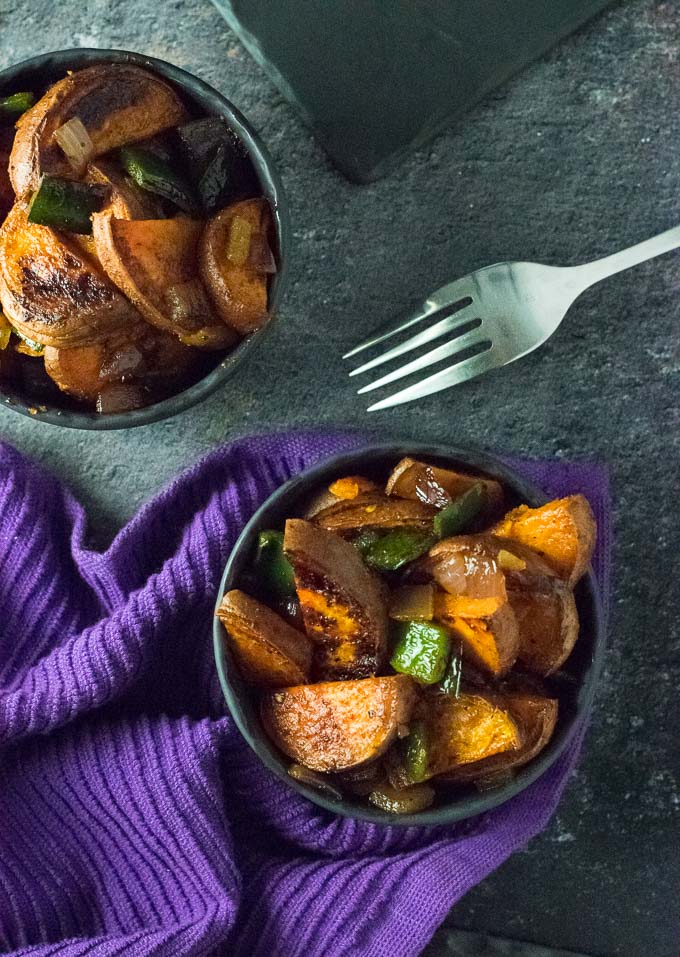 Southwestern Sweet Potatoes