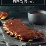 Slow Cooker BBQ Ribs recipe #bbq #ribs #slowcooker #crockpot #pork