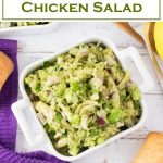 Avocado Chicken Salad recipe #healthy #lunch #chicken #salad #avocado