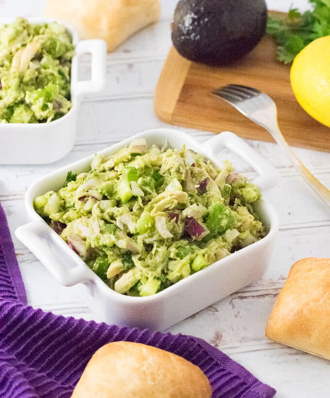 Avocado Chicken Salad.