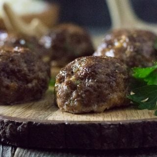 Venison Meatballs