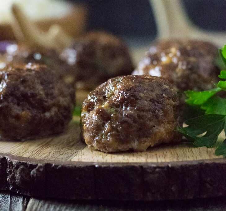 image of Venison Meatballs recipe by Fox Valley Foodie