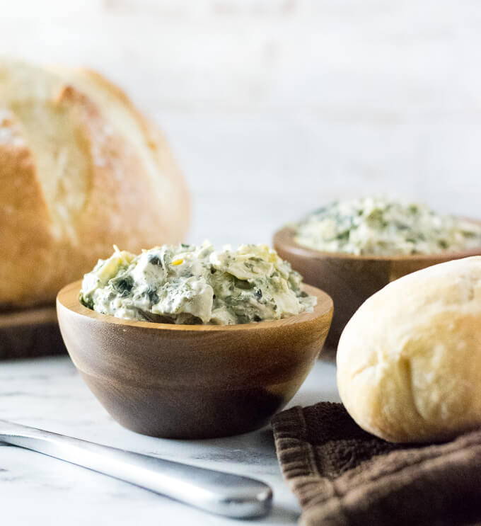 Cold Spinach Artichoke Dip recipe.