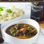 Irish Guinness Beef Stew recipe #stew #irish