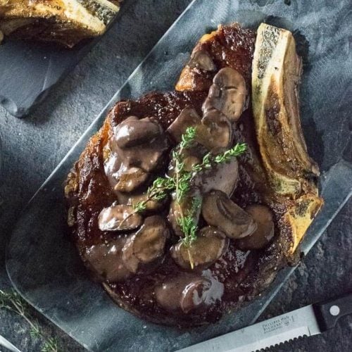 Mushroom Sauce for Steak
