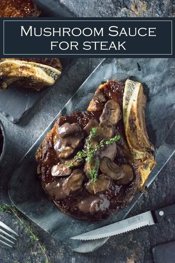 Mushroom Sauce for Steak - Fox Valley Foodie