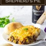 Guinness Shepherd's Pie #irish #casserole