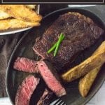 The reverse sear steak method is the best way to cook a steak. #steak #beef