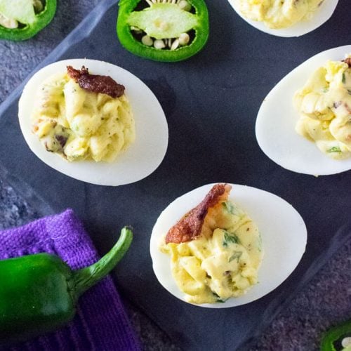 Jalapeno Deviled Eggs