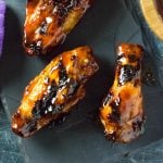 Grilled BBQ Chicken Wings recipe