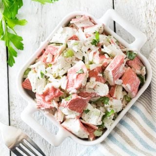 Imitation crab salad recipe