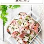 Easy imitation Crab Salad recipe #seafood #crab #salad