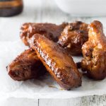 Smoked chicken wings