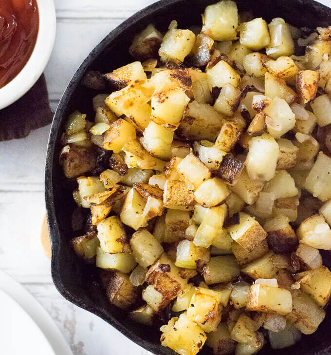 Southern Fried Potatoes Recipe.