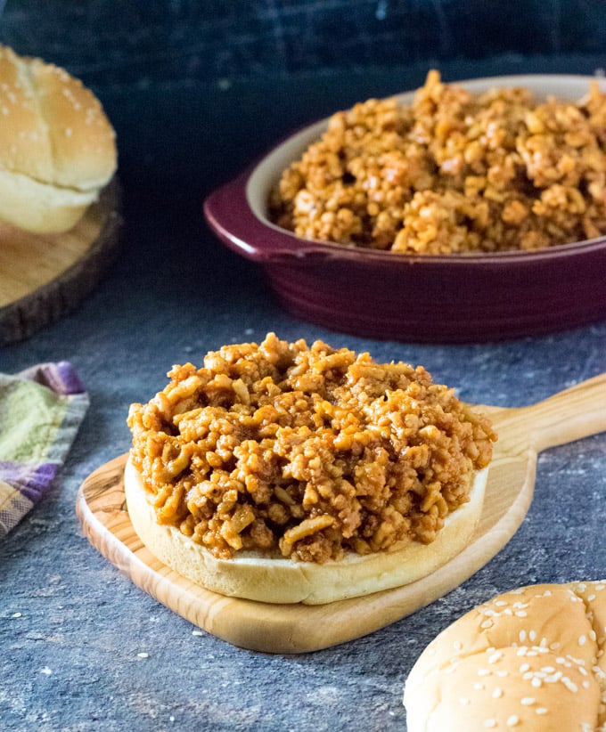 BBQ Chicken Sloppy Joes mixture.