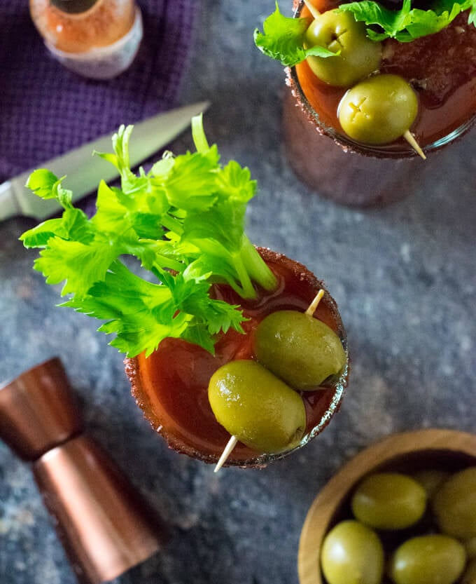 Lt. Dan's Best Bloody Mary Mix Recipe (Homemade!) - A Spicy Perspective