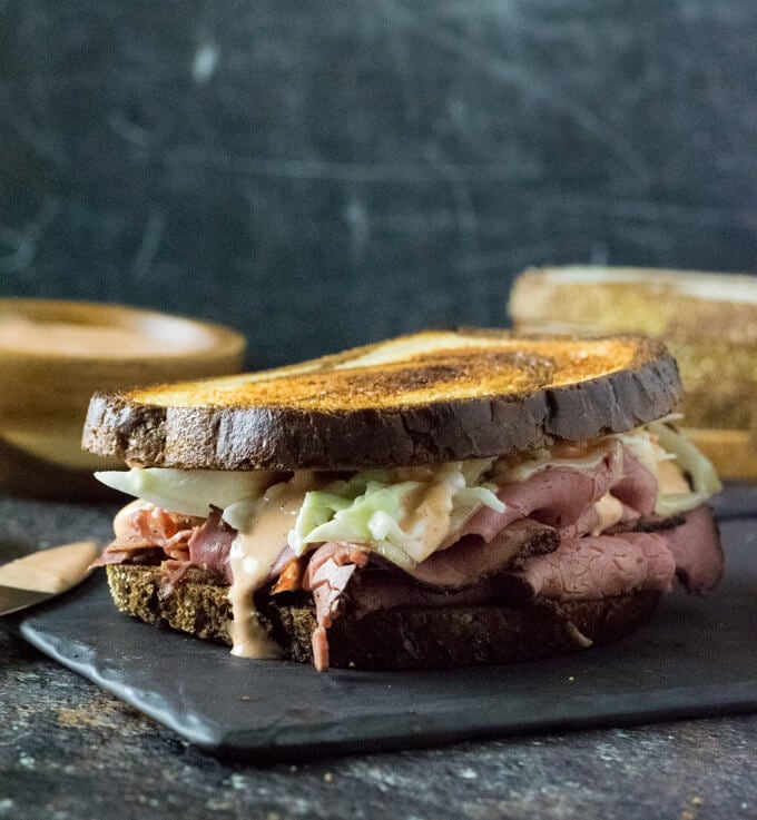 Hot Pastrami Sandwich 