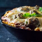 Baked Spaghetti and Meatballs