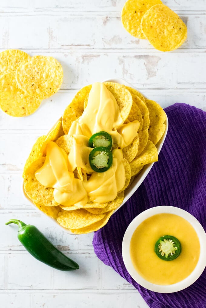 Homemade Nacho Cheese Sauce