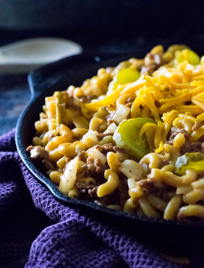 How to Make Cheeseburger Macaroni.