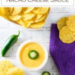 How to Make Nacho Cheese Sauce #dip #appetizer #texmex