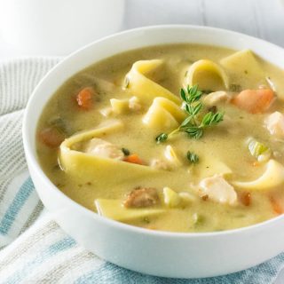 Creamy Chicken Noodle Soup recipe