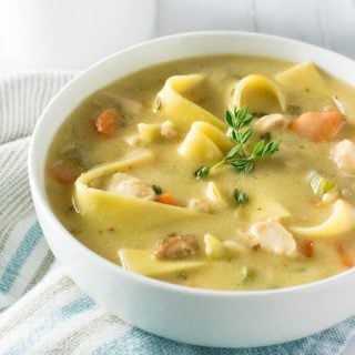 Creamy Chicken Noodle Soup recipe