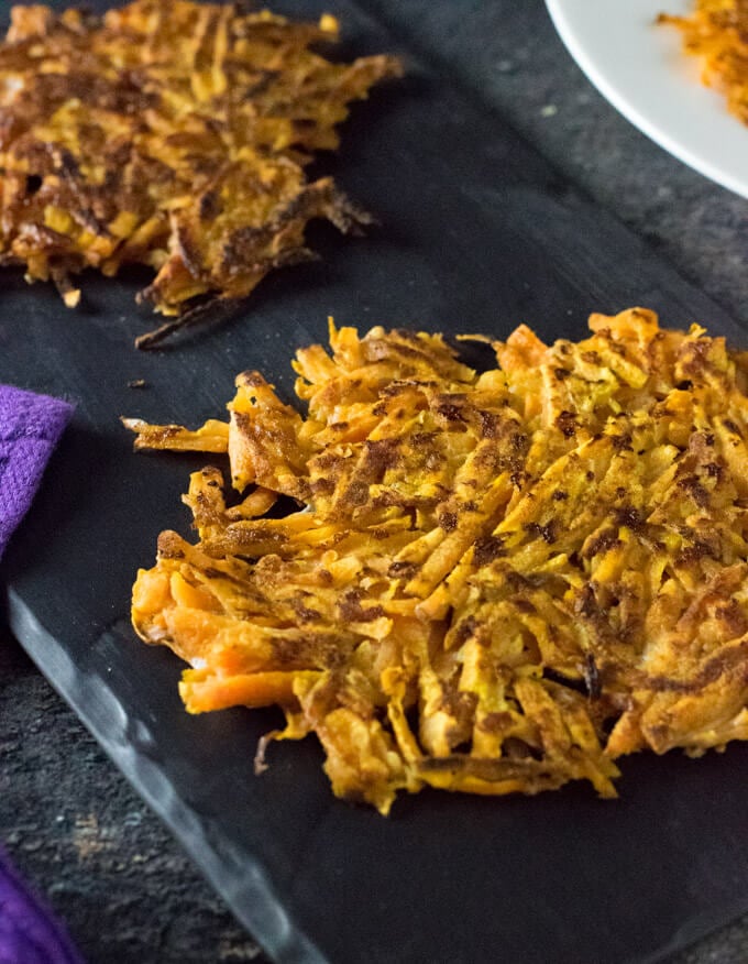 Sweet potato hash browns recipe