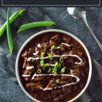Hearty and flavorful smoked chili recipe. #chili #beef #smoked