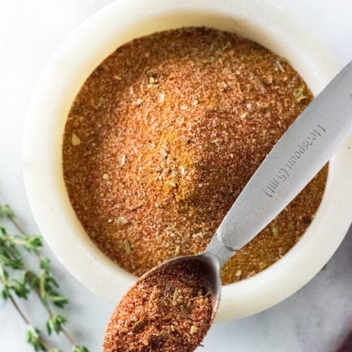 Homemade creole seasoning