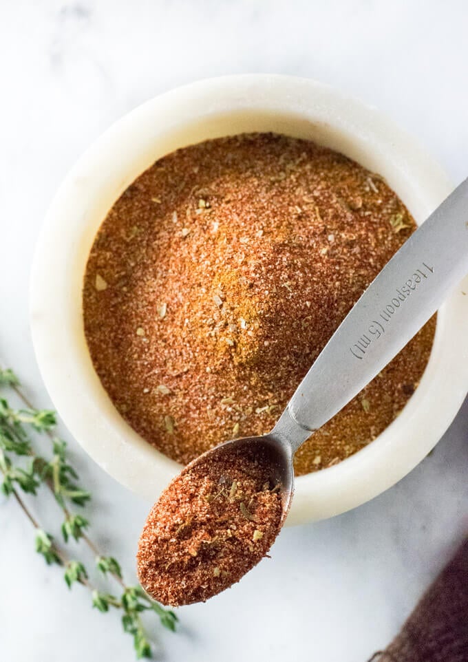 Homemade creole seasoning