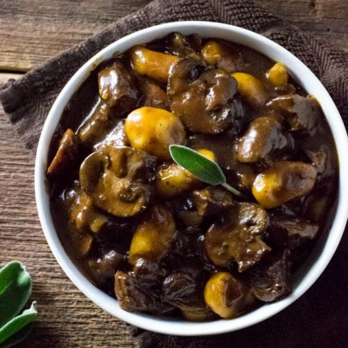 Mushroom and Beef Stew