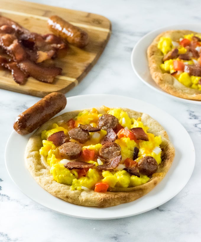 Easy Breakfast Pizza