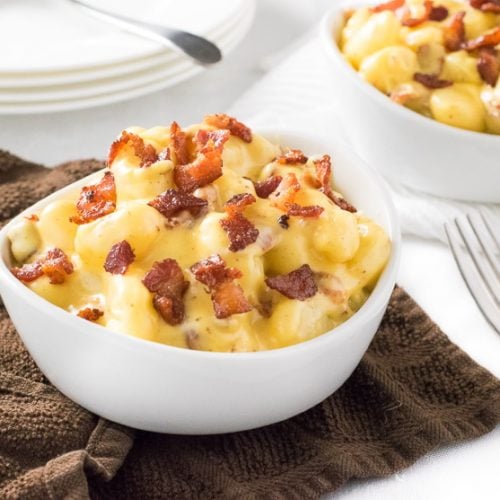 Gnocchi mac and cheese