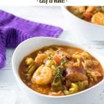 Jambalaya Soup recipe #soup #creole #rice