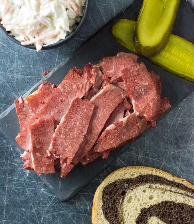 Corned beef sandwich ingredients