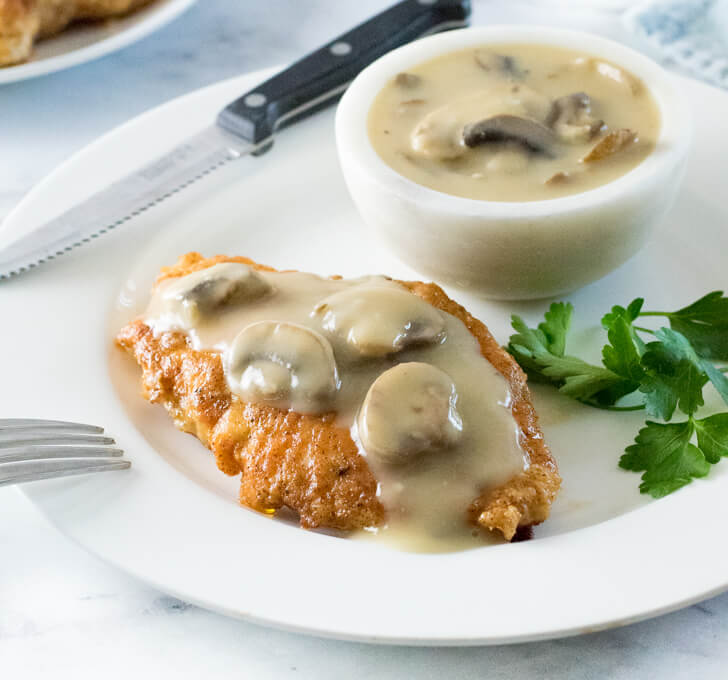 Chicken with Mushroom Gravy Fox Valley Foodie